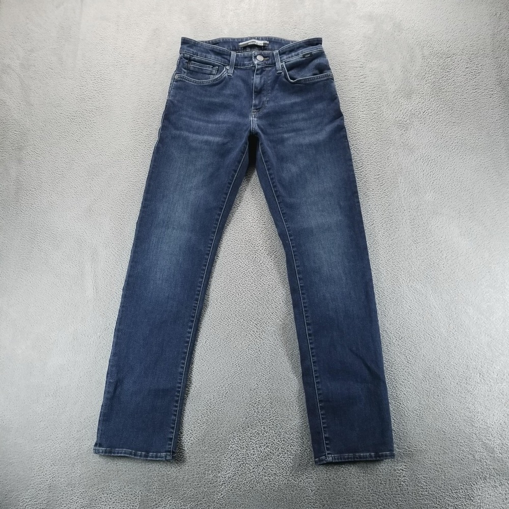 Mavi Jeans Mens 28x32 Blue Zach‎ Straight Dark Wash Stretch Comfort